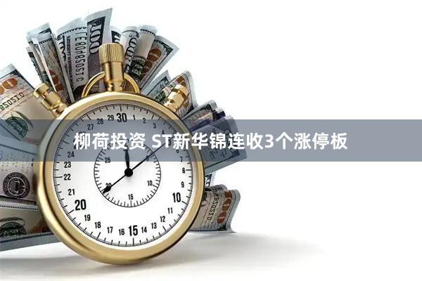 柳荷投资 ST新华锦连收3个涨停板